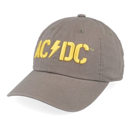 American Needle - Grön unconstructed Keps - ACDC Ballpark Moss Dad Cap @ Hatstore