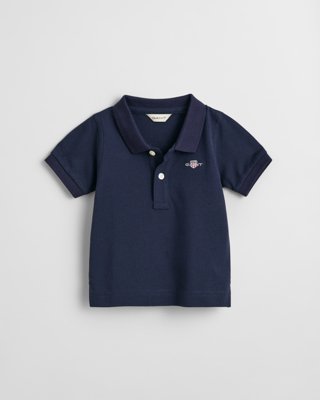GANT - Shield piqué polo skjorte til barn, unisex