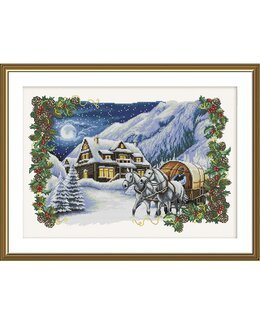 Stickpackung Bild Weihnachtsnacht - Nova Sloboda