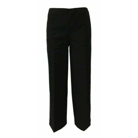 Liviana Conti, Straight Trousers Zwart, Dames, Maat:L