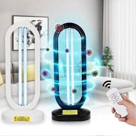 38W Ultraviolet Ozones Lampe Mobil Kvarts-Ultraviolet Germicid Lampe til Desinfektion i Hjemmet
