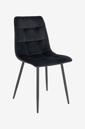 House Nordic - Matsalsstol Middelfart 2-pack - Svart - Stolar - Från Homeroom