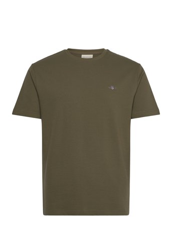 Texture Ss T-Shirt Khaki GANT