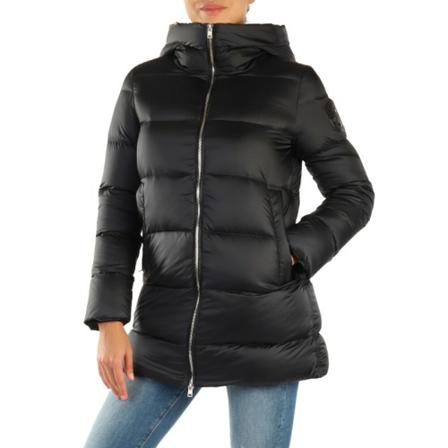 Museum Down Jas , Zwart , Dames , Maat: XS