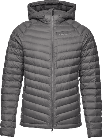 Black Diamond Men's Access Down Hoody Men warmly-lined down jackets Grey M