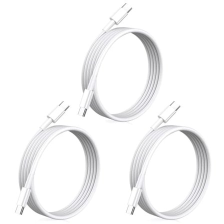 3-pak 2m Lightning-kabel til opladning og overførsel, 2 stk. USB-C Hvid 3-PAK 2M opladningskabel 3-PAK 2M opladningskabel