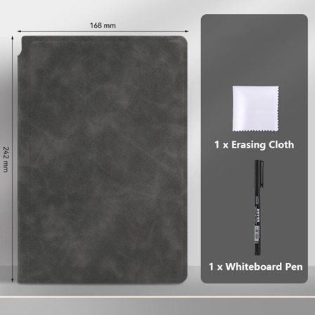 A5 Whiteboard Notesbog Sletbar Whiteboard Udkast 04 04