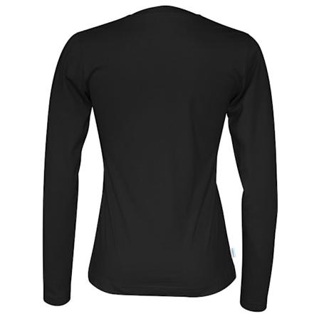 Cottover Dam/Kvinnor Långärmad T-shirt L Svart Black L