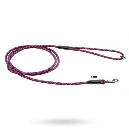 Hurtta Casual Repkoppel Ljung/Pelargon 180 cm - Textilkoppel, Rullkoppel, Draglinor, Läderkoppel, Långlinor, Flexikoppel på Doggie.se