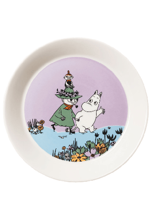 Arabia Mumin tallrik 19 cm Serveringstillbehör Flerfärgad