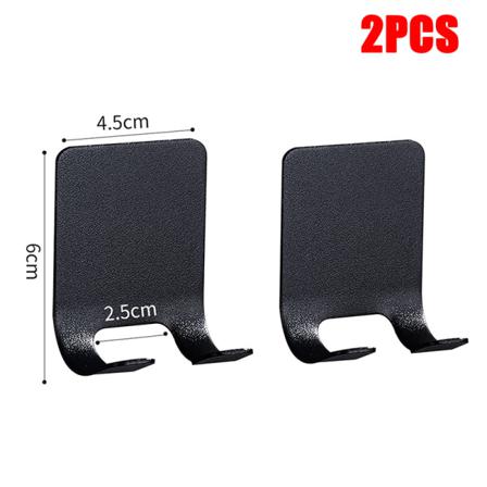 2 Pack No Punch Shaver Holder Storage Hook Wall Shaver