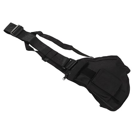 Justerbar brystveske med multi-lomme for Walkie Talkie Caller Triangle Unisex Midjepakke Vest Glidelås