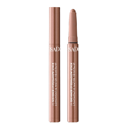 IsaDora The Shimmer Eyeshadow Stick Longwear & Water-Resistant Ögonskuggor Dam Brun 1,2 G