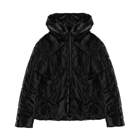 Please Down Jacket , Zwart , Dames , Maat: S