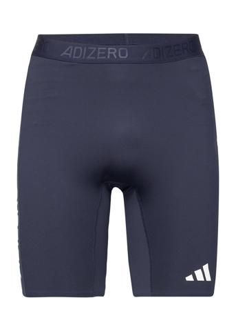 Az L S Tgt M Running/training Tights Sport Shorts Marineblå Adidas Performance*Betinget Tilbud