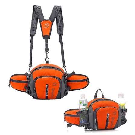 Cykel hofte taske multifunktionel vandring rygsæk cykel rygsæk udendørs camping bjergbestigning vandring mobiltelefon tilbehør sportstaske