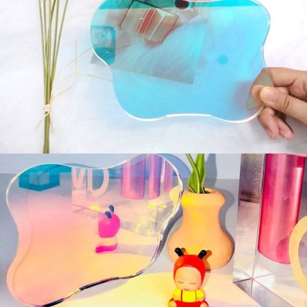 2st Irregular Coasters Cup Mats MULTICOLOR multicolor