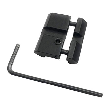 Precision Aluminiumfästen Konverterar Dovetail-skena till Picatinny Weavers-spår