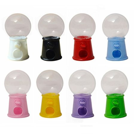 4 stk Lotterimaskin Godteri Dispenser Godtebank