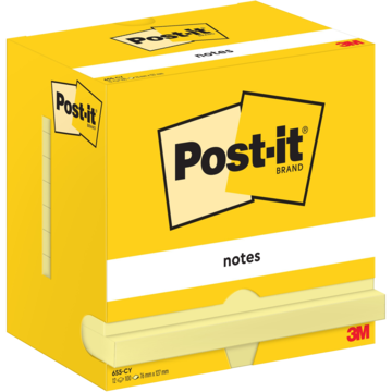 Post-It Gule Notater 127x76mm