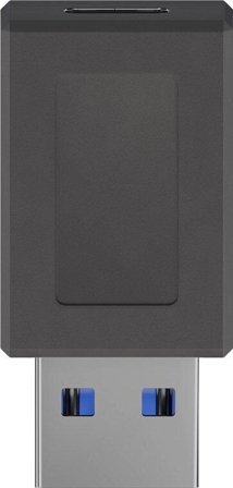 Goobay USB-C - USB 3.0 A, F/M, USB 3.0 A, USB C, Sort