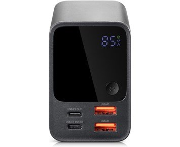 Andersson PRB Traveler 27.000 mAh 222W Graphite - Resevänlig powerbank med 4 utgångar & kraft för laptops