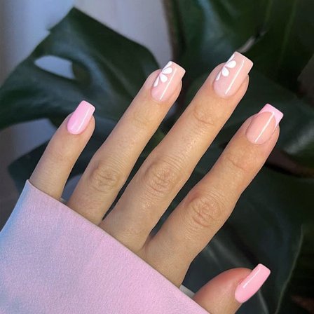 Falske negle medium længde 4 4