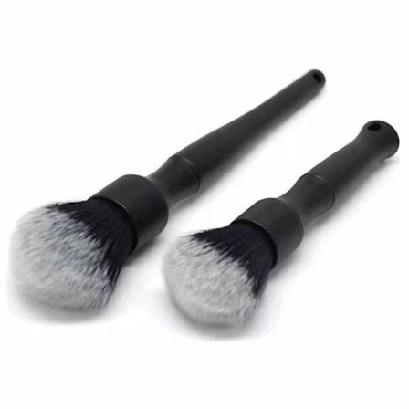 2 stk bilrengjøringsbørste + korallfleeceklut myk bilrengjøring