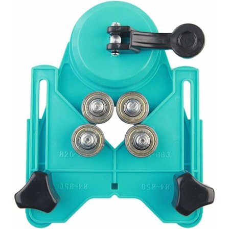 Hålborrar, Triomphe 4-83mm Justerbar Hålsökare med Vakuumbaserad Sugkopp Guide Hålsåg Borr för Borrning Glas och Marmor