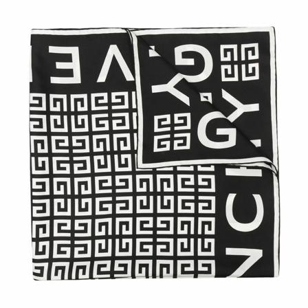 Givenchy, Silky Scarves Czarny, Kobieta, Rozmiar: ONE Size
