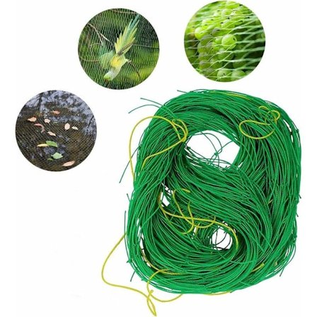 Plante Netting - 1,8m x 1,8m - Klatreplante Støttenett - For Klatreplanter, Hage Drivhus Grønn