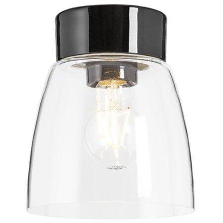 Ifö Electric Open Klara Takarmatur svart, IP21 Klar, Belysning