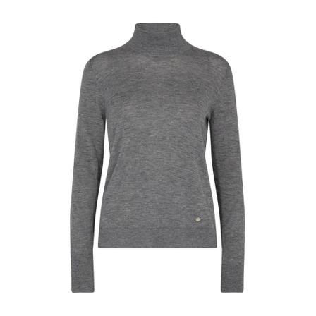 MOS Mosh, Turtlenecks Grijs, Dames, Maat:S