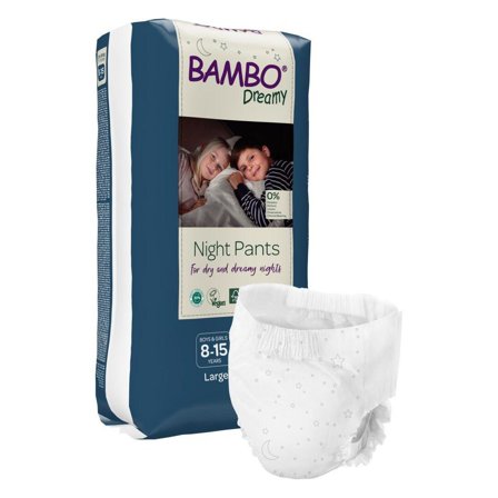 BAMBO Blöja Dreamy Night Pants L 35-50kg 10/fp - Lyreco - Sjukvård och omsorg - Hygien - Barnblöjor