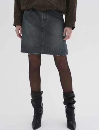 My Essential Wardrobe Dangomw 139 Skirt - Blue - 34