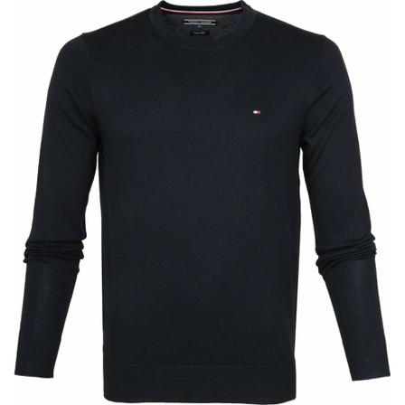 Tommy Hilfiger Strik Blå, Herre Strik, Størrelse: S