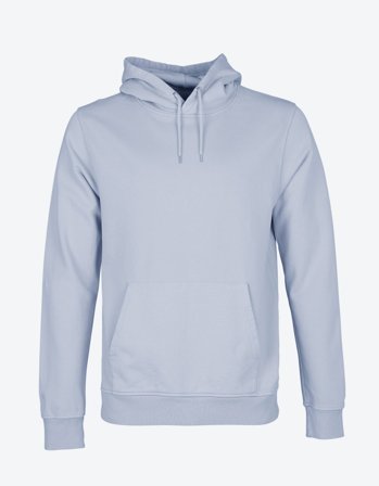Classic Organic Hood - Powder Blue - L