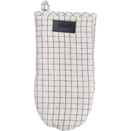 Ernst Rutete grytevott, beige/svart