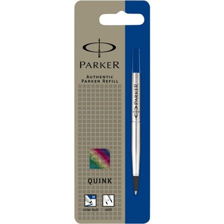 PARKER Refill Quink Roller Ball M blå - Lyreco - Kontorsmaterial - Pennor - Pennpatroner