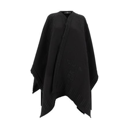 Etro - Capes Och Ponchos - Svart - Dam - Storlek: One Size, Dam, Storlek: ONE SIZE