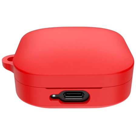 För Xiaomi Redmi Buds 6 Aktivt silikonfodral för headset Anti-rep Earphone Cover Sleeve - Röd
