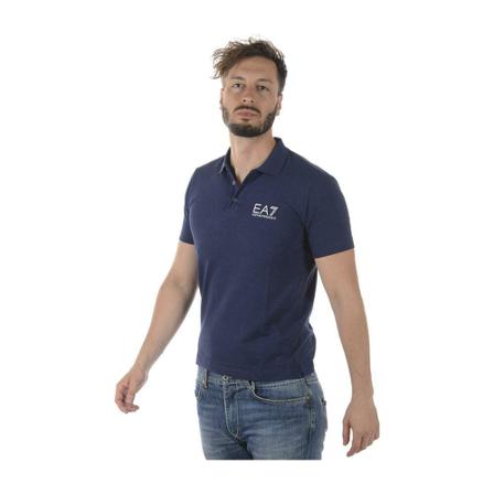 Emporio Armani Ea7, Polo Shirts Blauw, Heren, Maat:XL