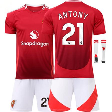 2425 Euroopan Punaiset Paholaiset Jalkapallopeli Koti No. 7 Cristiano Ronaldo 25 Sancho 10 Rashford ja muut aikuisille ja lapsille tarkoitetut 