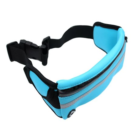 JENSEN Löparbälte (Midjeväska) - Justerbart S till XL VATTENTÄT