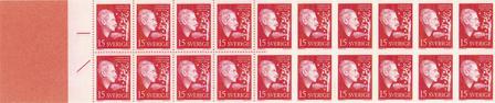Sverige 1959 - MICHEL 449D - Postfrisk hæfte