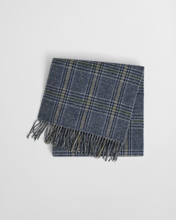 GANT Herren Doubleface Schal mit Karomuster (ONE SIZE)