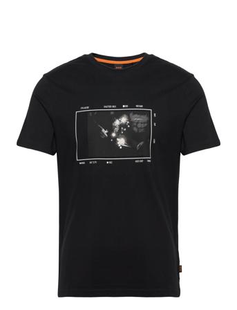 Teglow T-shirt Sort BOSS