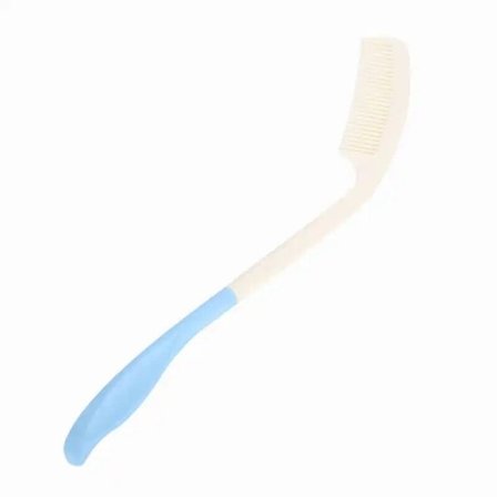 Långt skaft kam och långt handtag hår borste anti halk ergonomisk lång kam