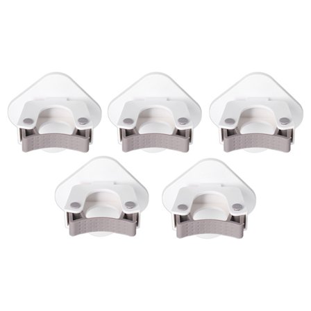 Väggmonterad mopp- och kvasthållare utan borrning, lämplig för badrum och kök