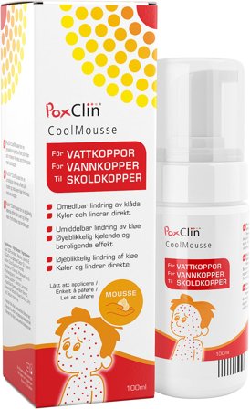 Poxclin Coolmousse, Medicin & Pleje, Håndkøbsmedicin, Øvrigt
